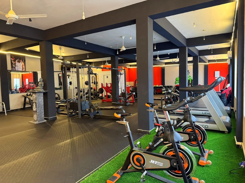 State-of-the-art gym equipment